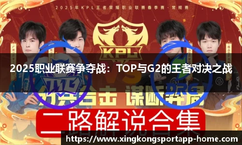 2025职业联赛争夺战：TOP与G2的王者对决之战